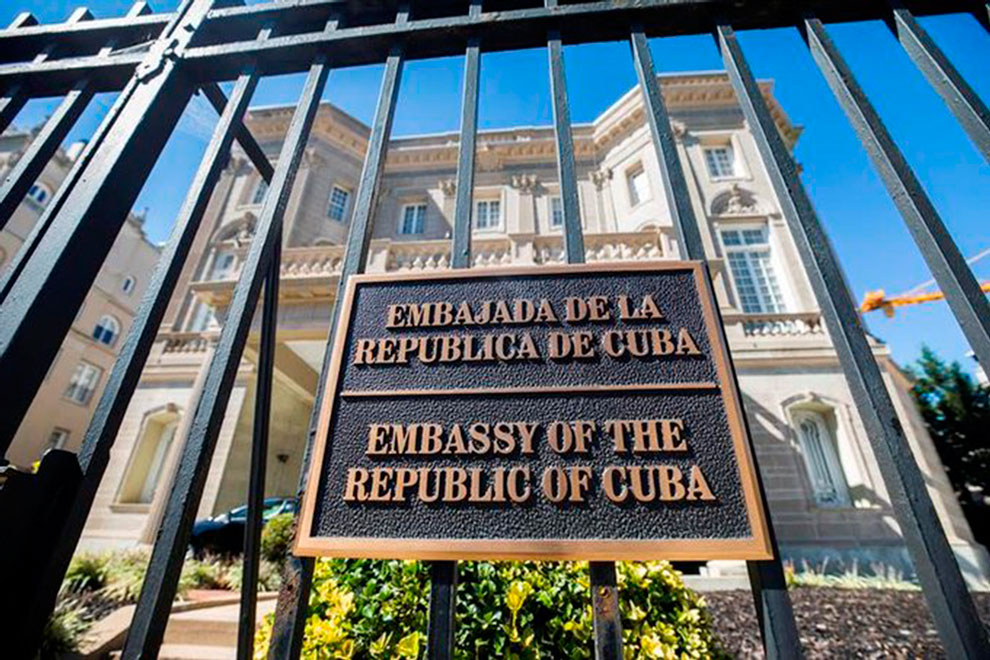 Embajada de Cuba en los Estados Unidos.