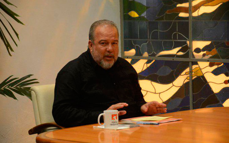 Manuel Marrero Cruz, primer ministro de Cuba. Manuel Marrero Cruz, primer ministro de Cuba.
