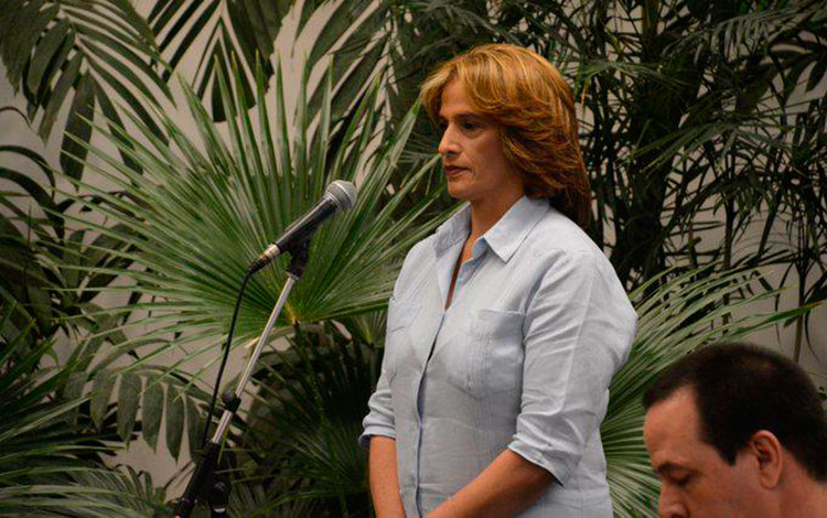 Betsy Díaz Velázquez, ministra de Comercio Interior de Cuba. Betsy Díaz Velázquez, ministra de Comercio Interior de Cuba.