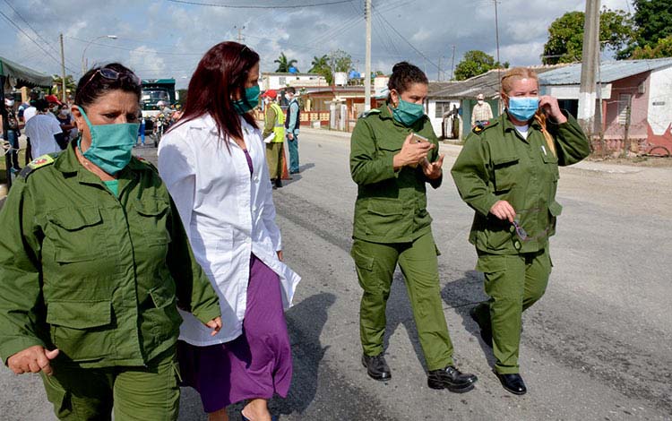 Yudí Rodríguez Hernández visita Camajuaní en cuarentena Yudí Rodríguez Hernández visita Camajuaní en cuarentena