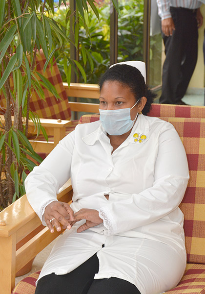 Danay Hernández Delgado, enfermera intensivista, recibió una buena preparación antes de enfrentarse a los pacientes con COVID-19. Danay Hernández Delgado, enfermera intensivista, recibió una buena preparación antes de enfrentarse a los pacientes con COVID-19.