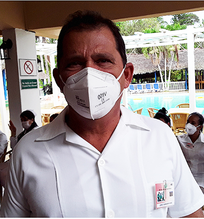 «Nos sentimos como en nuestra propia casa », expresó el enfermero Jorge Gatoní. (Foto: Francisnet Díaz Rondón) «Nos sentimos como en nuestra propia casa », expresó el enfermero Jorge Gatoní. (Foto: Francisnet Díaz Rondón)
