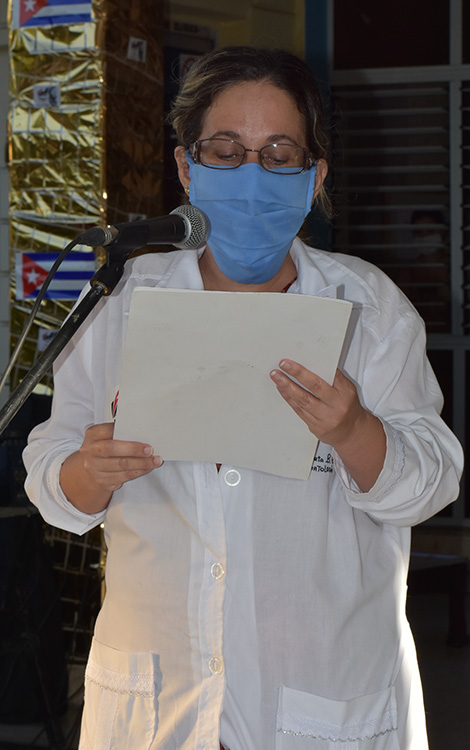 Marta Beatriz García Caraballoso, al frente del servicio de Oncohematología del hospital pediátrico José Luis Miranda, de Villa Clara, Marta Beatriz García Caraballoso, al frente del servicio de Oncohematología del hospital pediátrico José Luis Miranda, de Villa Clara,