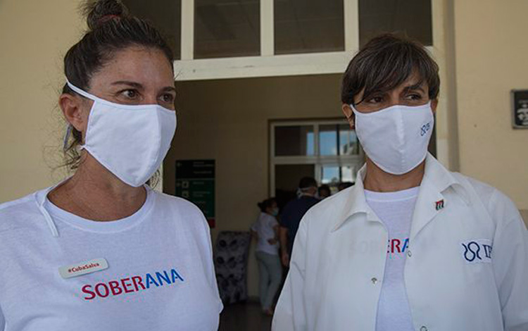 Inician aplicación del candidato vacunal cubano Soberana. Foto: Ismael Francisco/ Cubadebate. Inician aplicación del candidato vacunal cubano Soberana. Foto: Ismael Francisco/ Cubadebate.