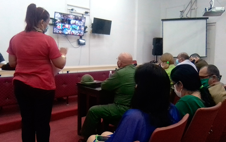 Doctora Gretza Sánchez, directora provincial de Salud en Villa Clara.