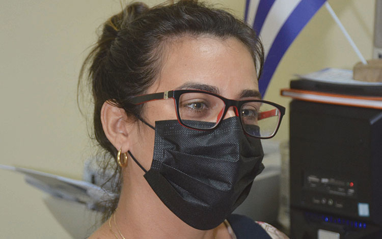 Katia García Gómez, paciente de Manicaragua recuperada de COVID-19.