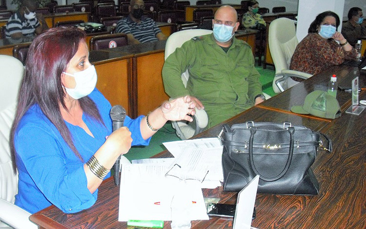 Doctora Gretza Sánchez, directora de Salud en Villa Clara.