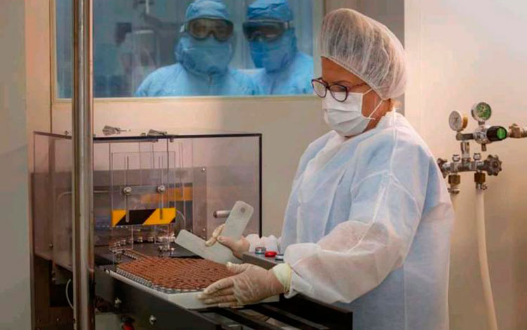 Laboratorios para producción de vacunas contra la COVID-19 en Cuba.