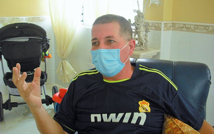 Dr. Jesús Sánchez Pérez, paciente villaclareño recuperado de la COVID-19.