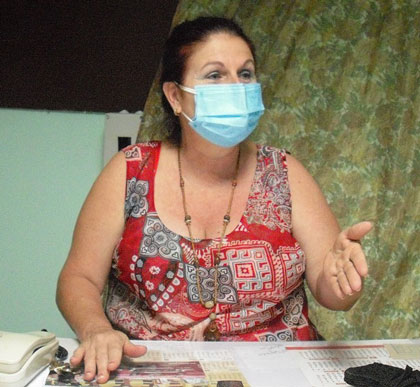 María del Carmen Gutiérrez, subdirectora administrativa del Hospital Pediátrico de Villa Clara. María del Carmen Gutiérrez, subdirectora administrativa del Hospital Pediátrico de Villa Clara.