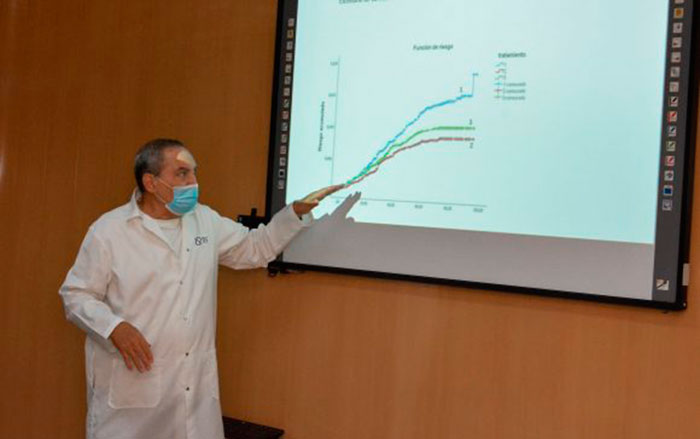 Vicente Vérez Bencomo, director del Instituto Finlay de Vacunas.