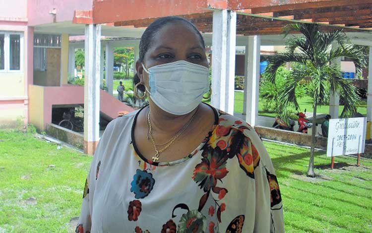 Dra. Ivette Molina Linares, rectora de la Universidad de Ciencias Médicas de Villa Clara.