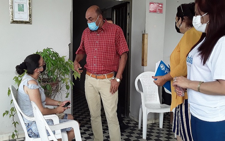 Vacunatorio Abdala en Santa Clara