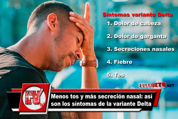 Síntomas provocados por la variante delta del SARS-CoV-2. Síntomas provocados por la variante delta del SARS-CoV-2.