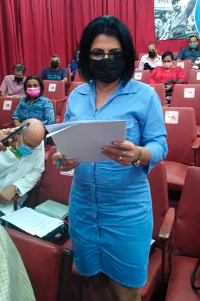 Milaxys Sánchez Armas, vicegobernadora de la provincia de Villa Clara. Milaxys Sánchez Armas, vicegobernadora de la provincia de Villa Clara.