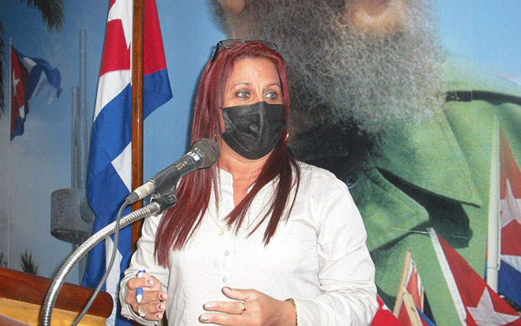 Doctora Gretza Sánchez Padrón, directora de Salud en Villa Clara.