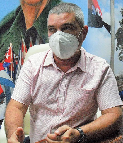 Serguey Martín, miembro del Buró Provincial del Partido en Villa Clara. Serguey Martín, miembro del Buró Provincial del Partido en Villa Clara.