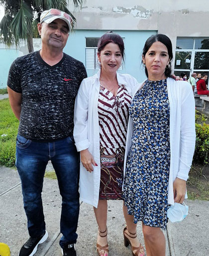 Diadenis y Osmani, tratados en el servicio de atención a la pareja infértil. Diadenis y Osmani, tratados en el servicio de atención a la pareja infértil.