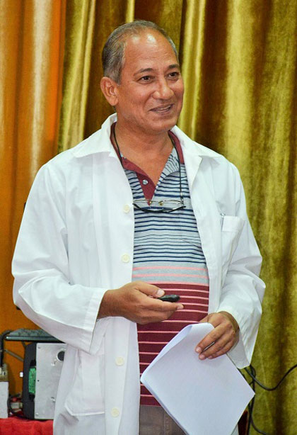 Dr. Jesús Endo Milán, vicerrector académico de la Universidad de Ciencias Médicas de Villa Clara, Cuba. Dr. Jesús Endo Milán, vicerrector académico de la Universidad de Ciencias Médicas de Villa Clara, Cuba.