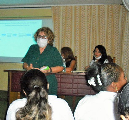 Dra. Norma Gómez García, jefa del Grupo Provincial de Pediatría en Villa Clara. Dra. Norma Gómez García, jefa del Grupo Provincial de Pediatría en Villa Clara.