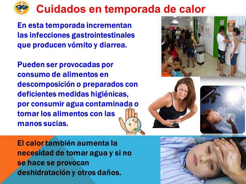 Altas temperaturas y salud humana.