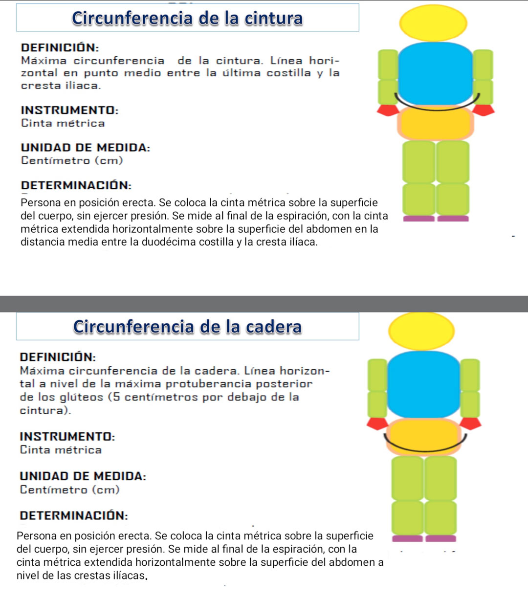Mediciones para determinar de manera temprana la obesidad durante el embarazo.