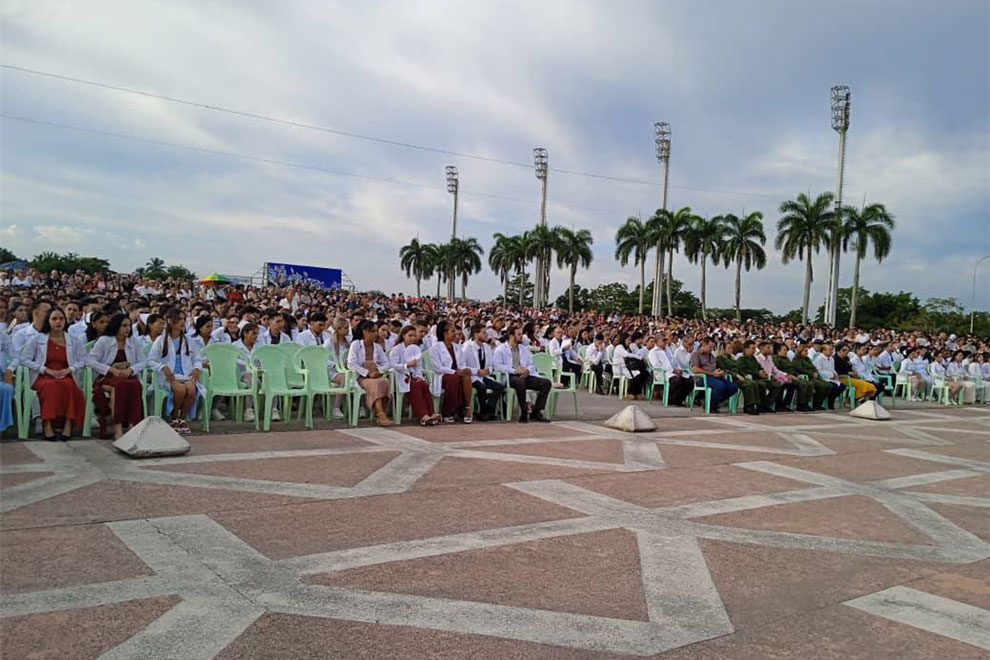 Graduación de la Universidad de Ciencias Médicas de Villa Clara.