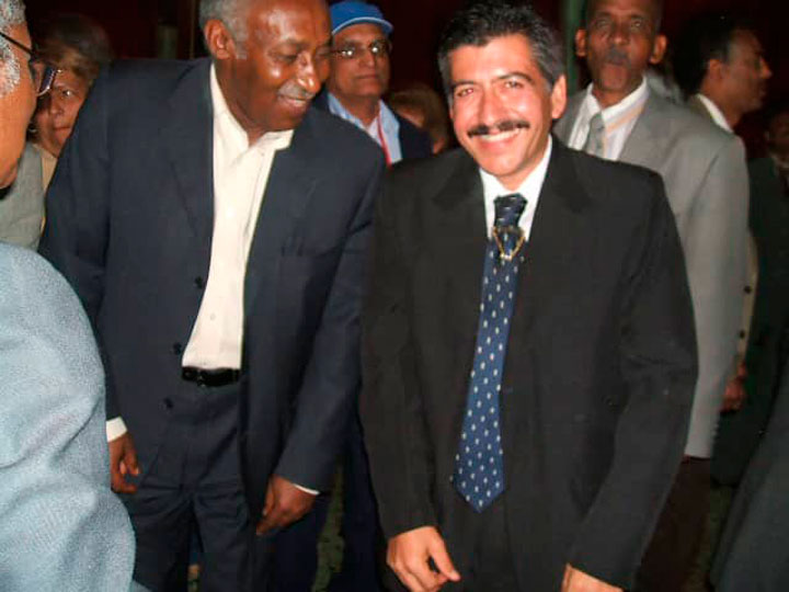 Dr. Vicente José Hernández en Eritrea.